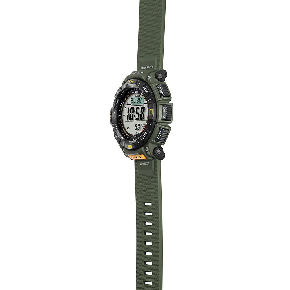 นาฬิกา คาสิโอ Casio PRO TREK PRG-340 Series รุ่น PRG-340-3 ของแท้ รับประกัน1ปี