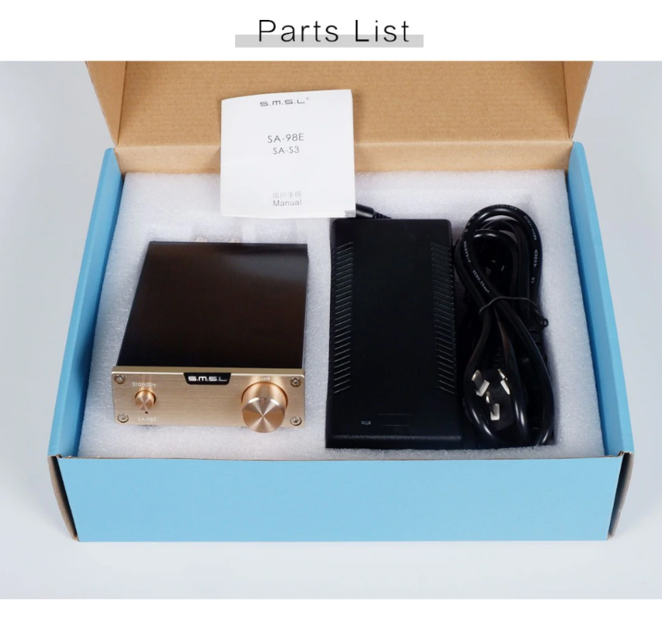 ขาย SMSL SA-98E แอมป์ตั้งโต๊ะ รองรับ Hi-Res ประกันศูนย์ไทย