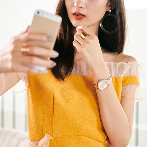 นาฬิกา คาสิโอ Casio SHEEN 3-HAND Analog SHE-4056 series รุ่น SHE-4056PG-4A ของแท้ รับประกัน1ปี