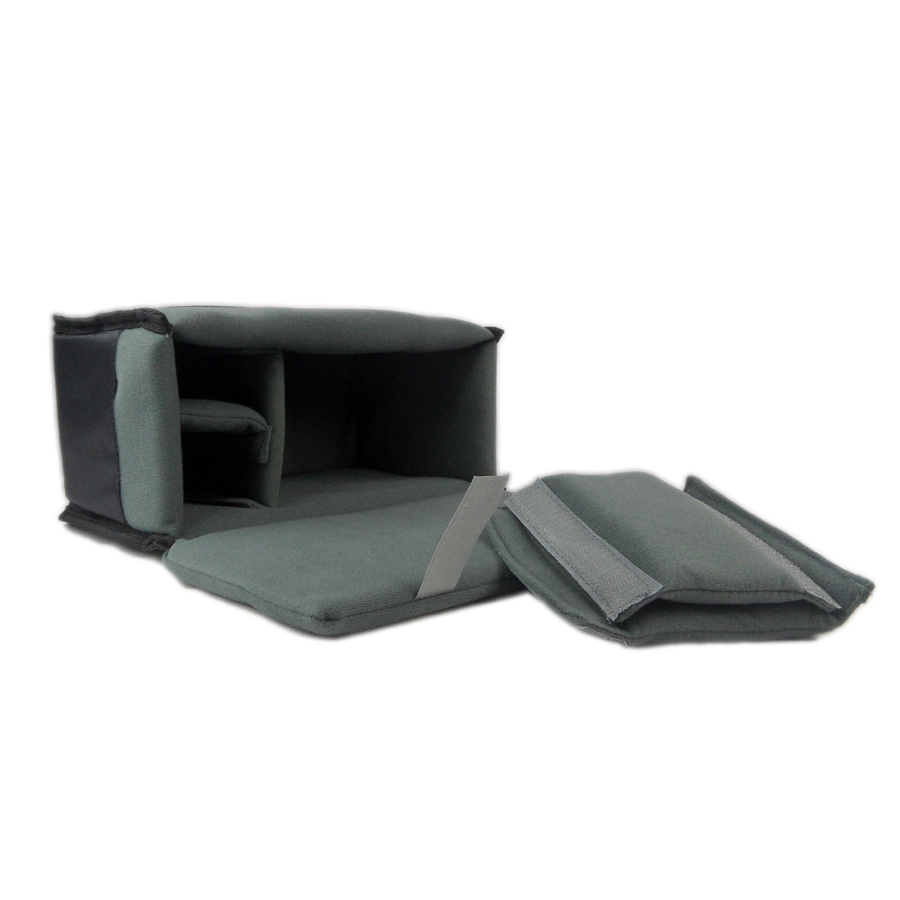 Camera Case Insert ตัวกันกระแทกด้านในกระเป๋ากล้อง DSLR Mirrorless รุ่นฝาปิดบน Two tone
