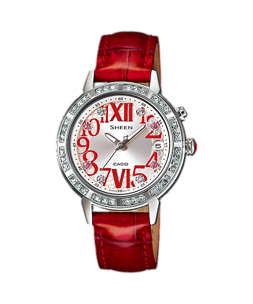 นาฬิกา คาสิโอ Casio SHEEN 3-HAND ANALOG รุ่น SHE-4031L-7A1DR