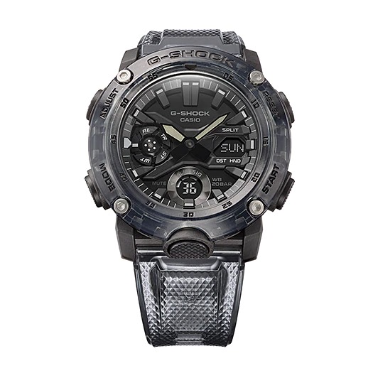 นาฬิกา Casio G-Shock Special Color Skeleton Grey & White series รุ่น GA-2000SKE-8A ของแท้ รับประกัน1ปี