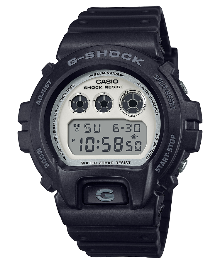 นาฬิกา Casio G-Shock Special Color Black & Brilliant White series รุ่น DW-6900WD-1 ของแท้ รับประกัน1ปี