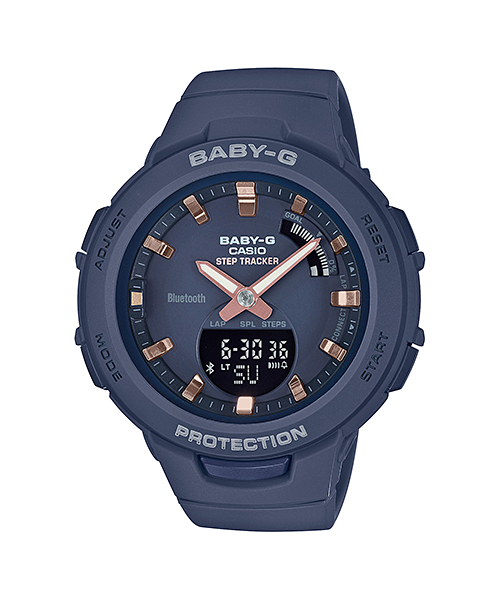 นาฬิกา Casio Baby-G G-SQUAD BSA-B100 series รุ่น BSA-B100-2A, BSA-B100-2 ของแท้ รับประกัน1ปี