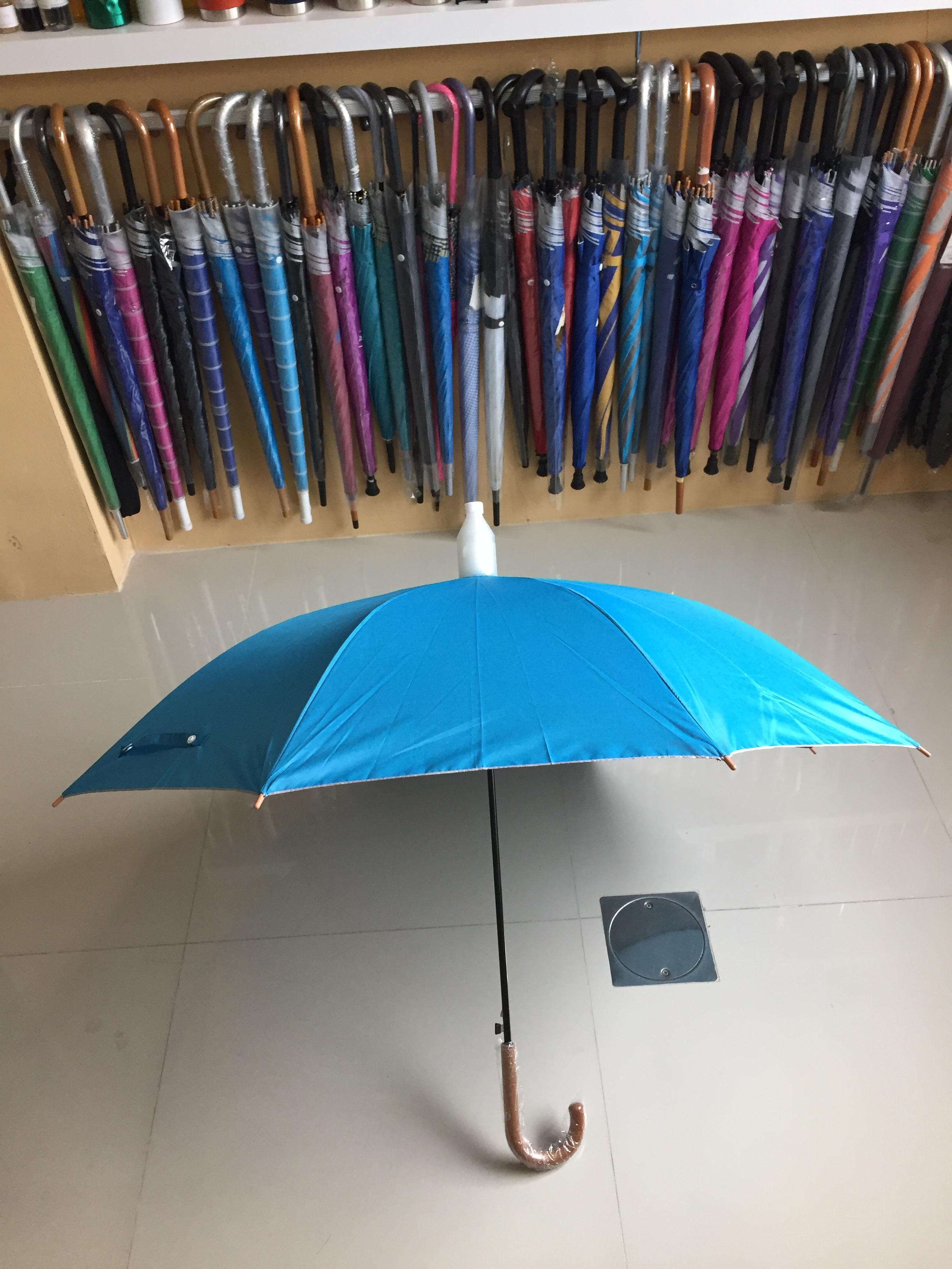 ร่มปลอกถ้วย 24 นิ้ว ผ้าร้มเคลือบยูวี คละสี