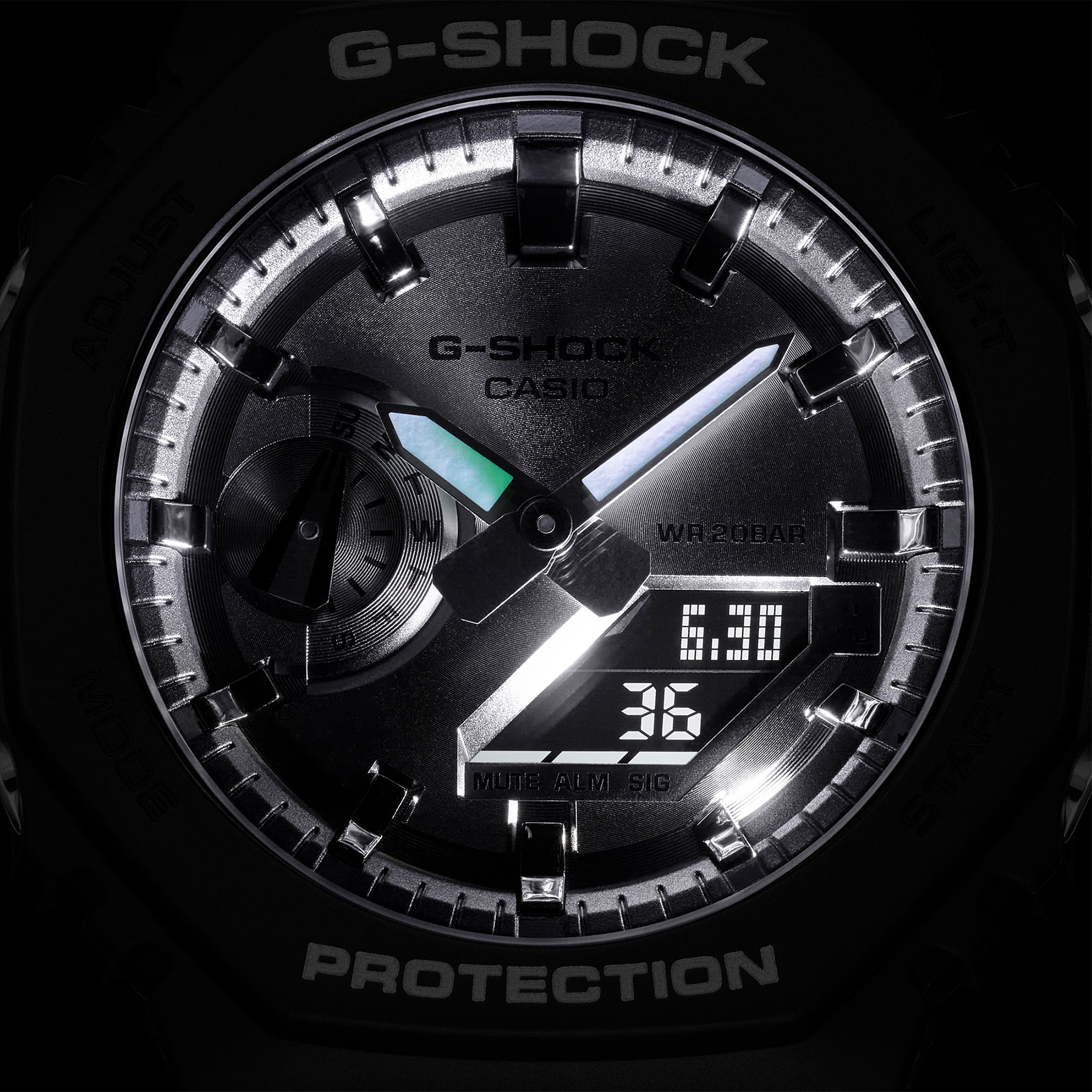 นาฬิกา Casio G-Shock รุ่น GA-2100SB-1A ของแท้ รับประกัน1ปี