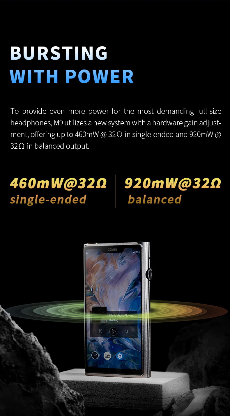 ขาย Shanling M9 DAP พกพา ระดับเรือธง รองรับ MQA ประกันศูนย์ไทย