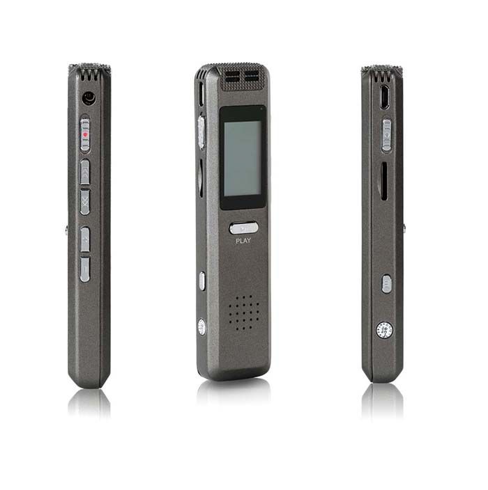 เครื่องบันทึกเสียง V22 เสียบการ์ดเพิ่มได้ (charge)