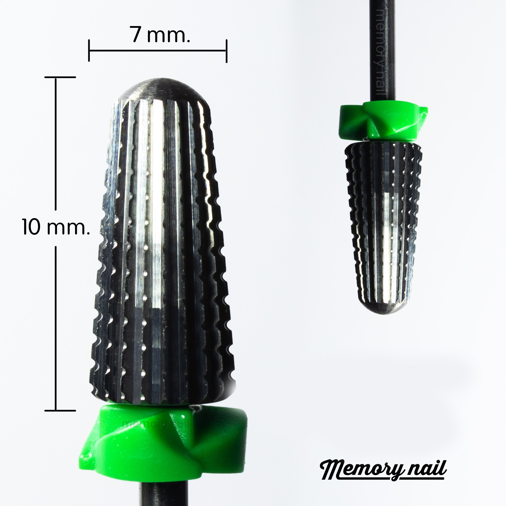 หัวเจียรเล็บ Volcano 2-Way หยาบมาก Carbide 3/32 Coarse