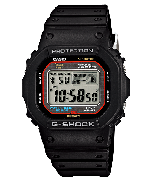 นาฬิกา คาสิโอ Casio G-Shock Bluetooth watch รุ่น GB-5600AA-1 (นำเข้า EUROPE) ไม่มีขายในไทย