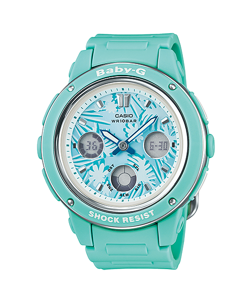 นาฬิกา คาสิโอ Casio Baby-G ANALOG-DIGITAL Flower Dial series รุ่น BGA-150F-3A
