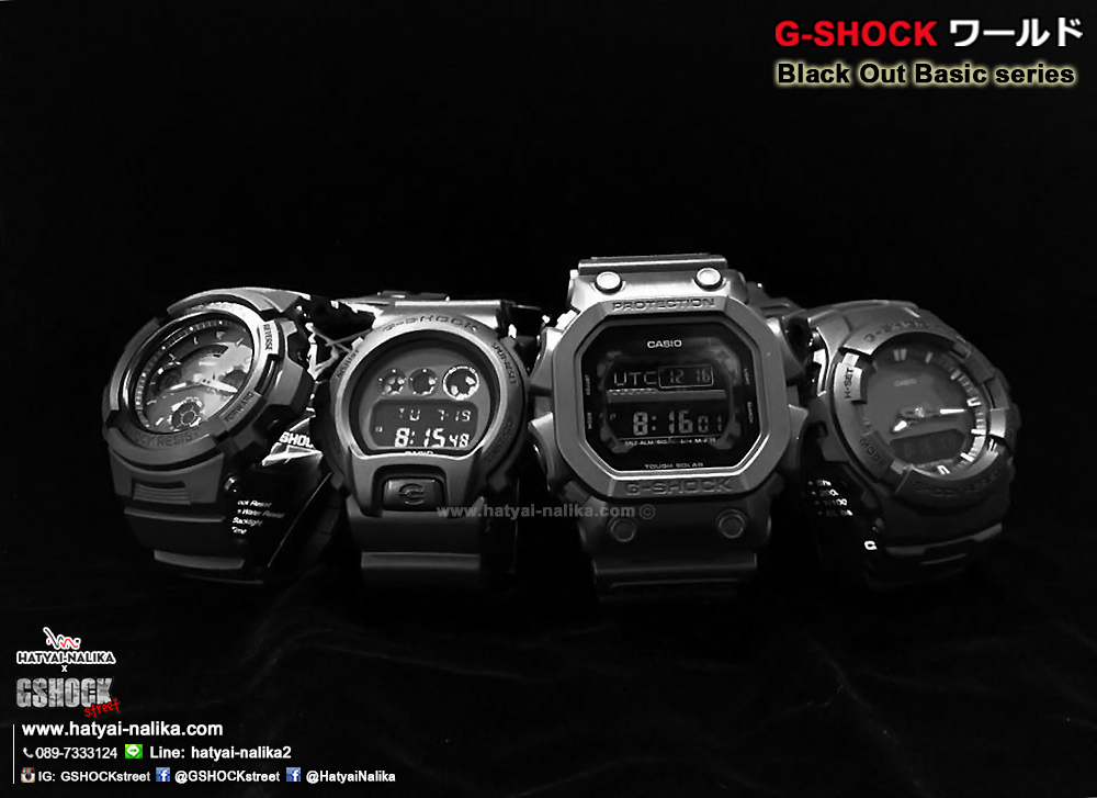นาฬิกา Casio G-Shock Limited Black Out Basic series รุ่น G-100BB-1A ของแท้ รับประกัน1ปี