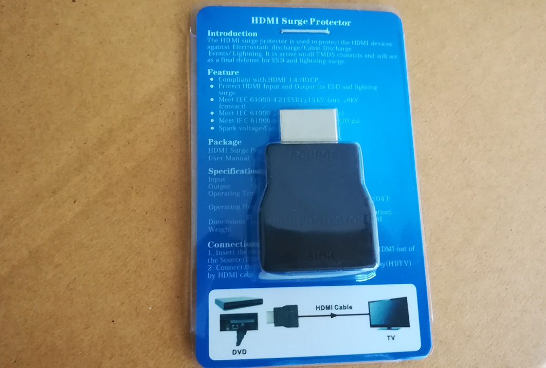 HDMI Protector อะแดปเตอร์ป้องกันไฟกระชาก