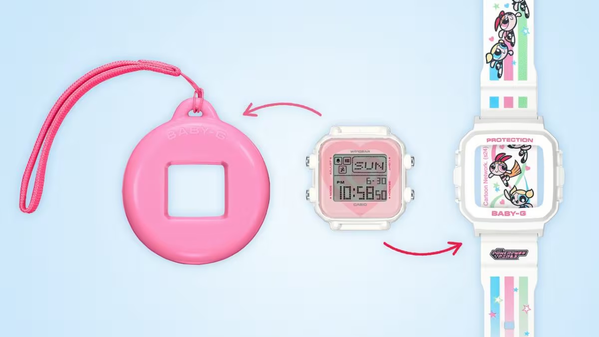 นาฬิกา Casio BABY-G x POWERPUFF GIRLS Limited Collaboration model รุ่น BGD-10KPP-7 ของแท้ รับประกัน1ปี