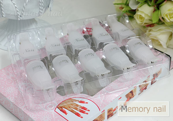 ที่หนีบนิ้ว แช่น้ำยา,ถอดเล็บอะคริลิค,ล้างสีเจล,ถอดสีเจล,ที่แช่น้ำยา,ที่ล้างสีเจล