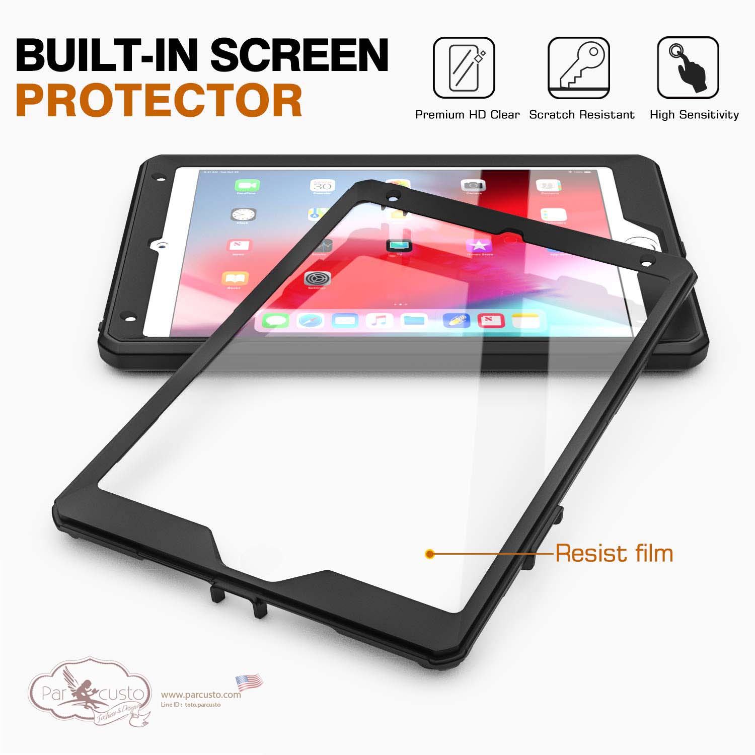 เคสกันกระแทก Apple iPad mini 5 2019 [Heavy Duty] จาก MoKo [เร็วๆ นี้]