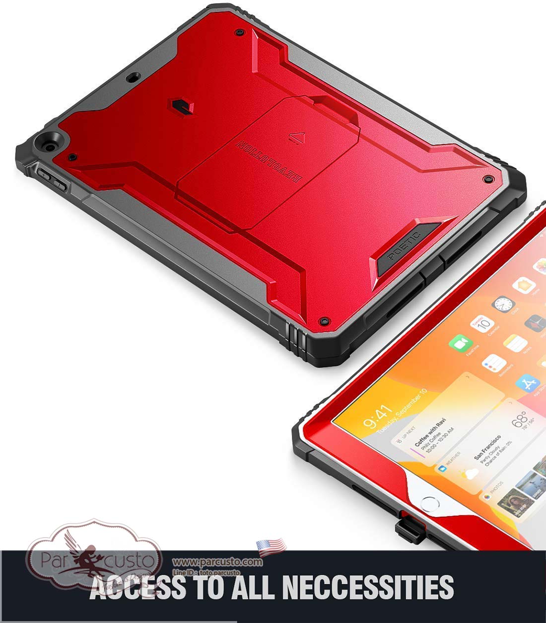 เคสกันกระแทก Apple iPad 10.2 2019 (iPad 7th) [Revolution] จาก POETIC [Pre-order USA]