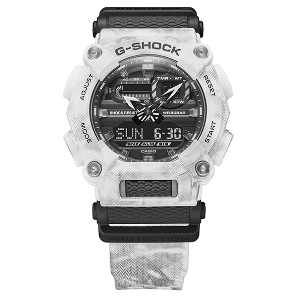 นาฬิกา Casio G-Shock Special Color GRUNGE SNOW CAMOUFLAGE series รุ่น GA-900GC-7A ของแท้ รับประกัน1ปี