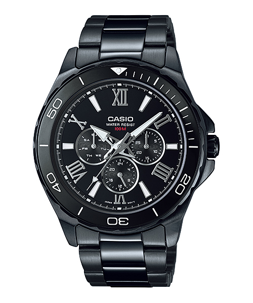 นาฬิกา คาสิโอ Casio STANDARD Analog'men รุ่น MTD-1075BK-1A1V