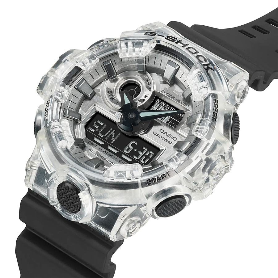 นาฬิกา Casio G-Shock Special color Skeleton Camo series รุ่น GA-700SKC-1A ของแท้ รับประกัน1ปี