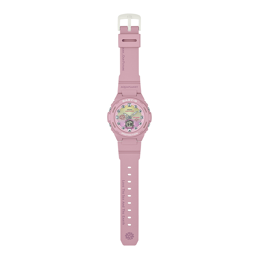 นาฬิกา Casio BABY-G x AQUA PLANET Limited Collaboration Model รุ่น BGA-320AQ-4A ของแท้ รับประกัน1ปี