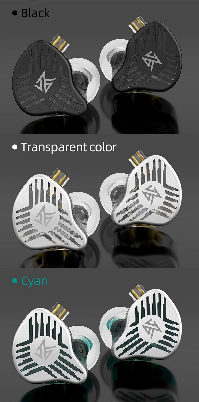 ขาย KZ EDS หูฟัง IEMs ไดรเวอร์ Dynamic ระดับมืออาชีพ ประกันศูนย์ไทย