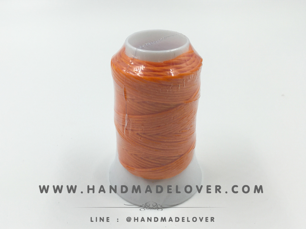 เชือกเทียน สีส้ม (30 หลา)