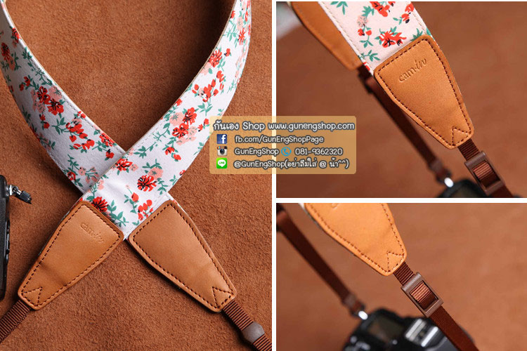 สายคล้องกล้องลายดอกไม้ น่ารักสดใส cam-in Kate Kidston Flower
