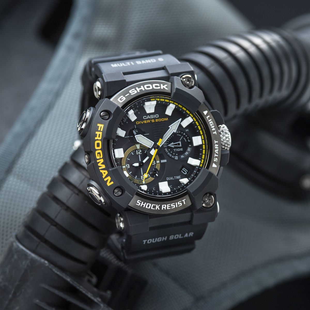 นาฬิกา Casio G-Shock มนุษย์กบ FROGMAN ANALOG รุ่น GWF-A1000-1A "Made in Japan" ของแท้ รับประกัน1ปี