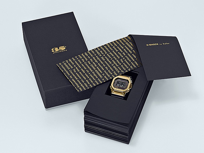 นาฬิกา Casio G-SHOCK Limited 35th Anniversary รุ่น GMW-B5000KL-9 “Made in Japan” ของแท้ รับประกัน1ปี