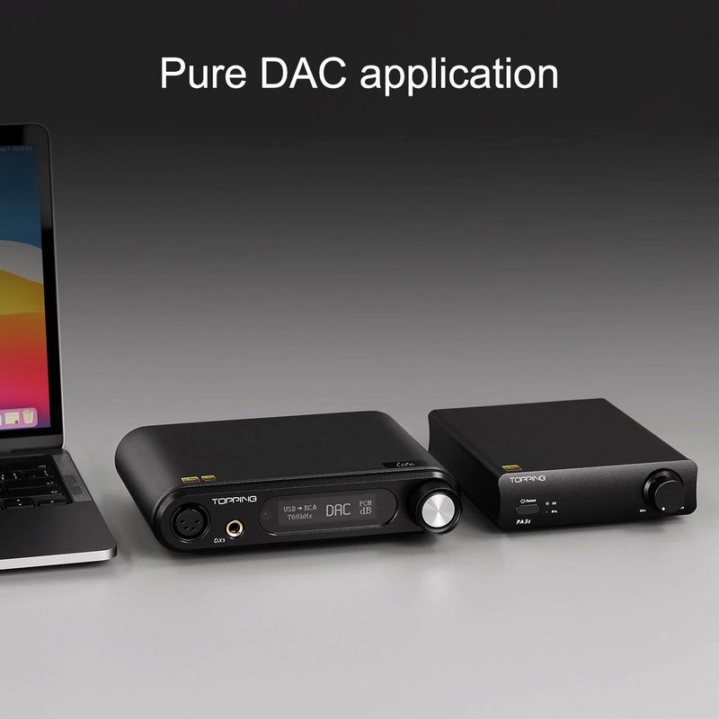 Topping DX5 Lite NFCA DAC/AMP ตั้งโต๊ะ รองรับ Dual Hi-Res ประกันศูนย์ไทย