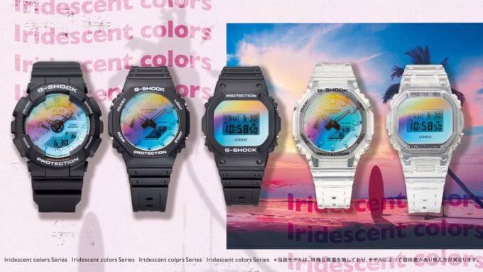 นาฬิกา Casio G-Shock Special Color Shades of Rainbow series รุ่น GA-2100SRS-7A ของแท้ รับประกัน1ปี