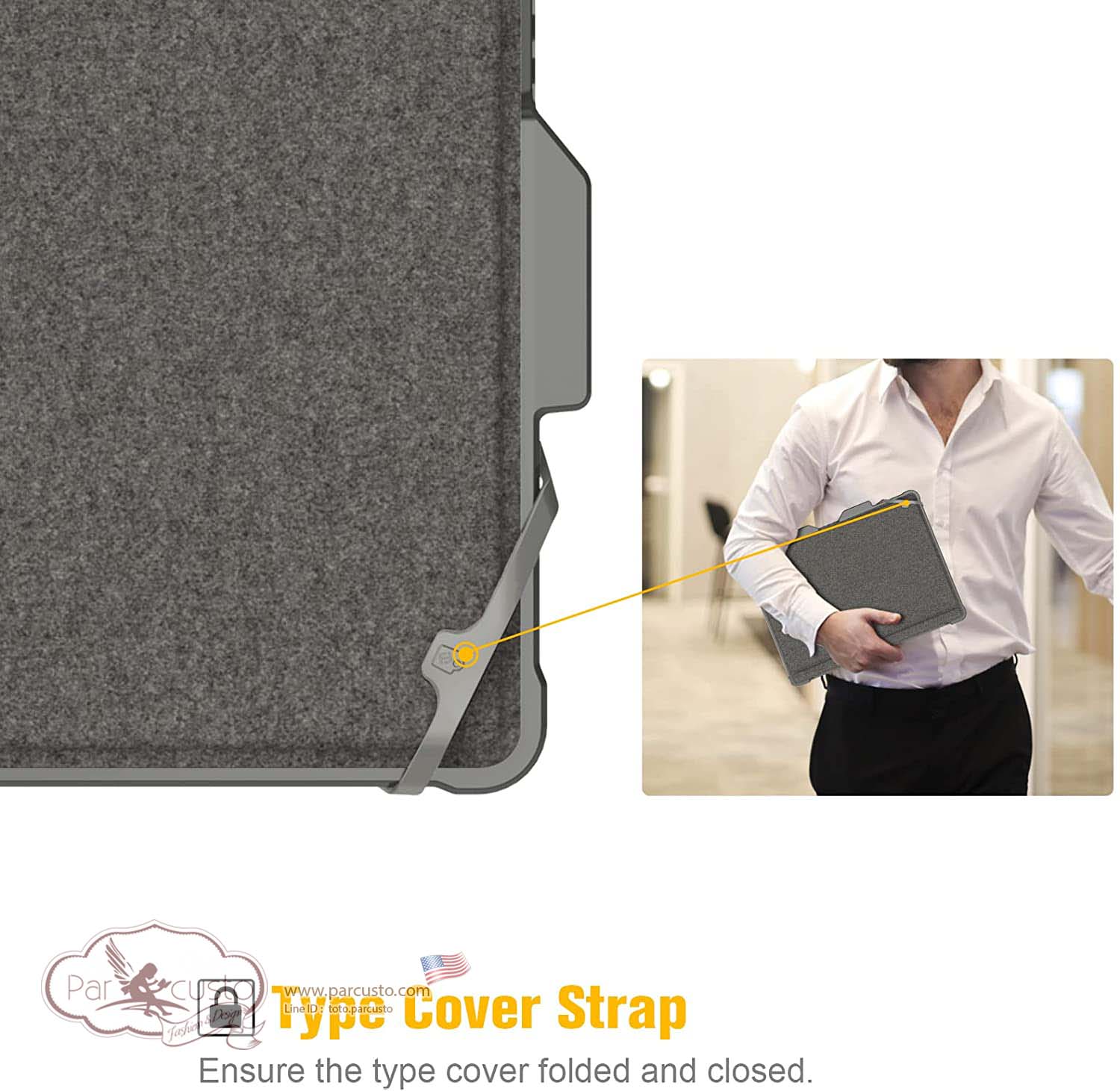 เคสกันกระแทก Microsoft Surface Pro 8 (2021) 13 Inch จาก Fintie [Pre-order USA]