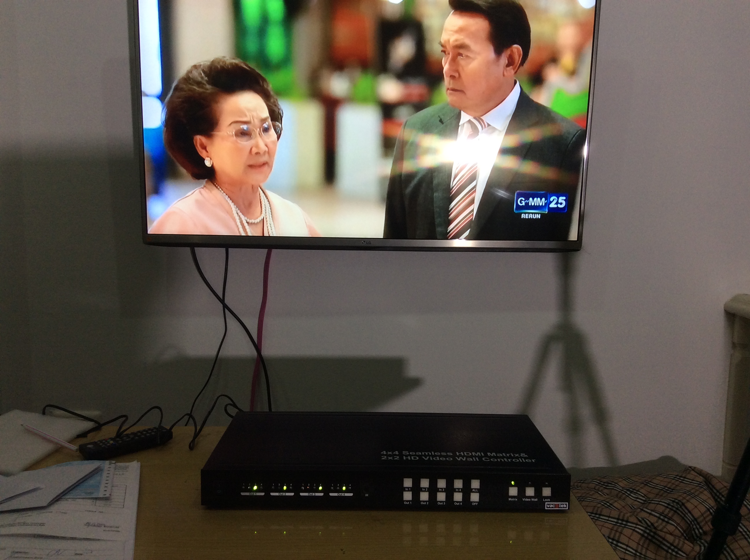 2x2 Matrix Video Wall Controller 4 Souce -Coremedia-tv