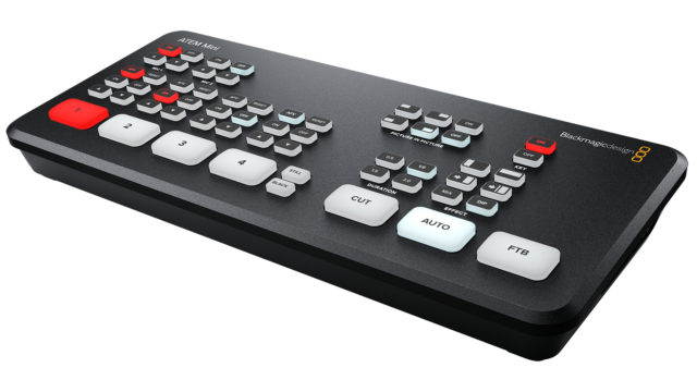 ATEM Mini Live production switcher for live streaming