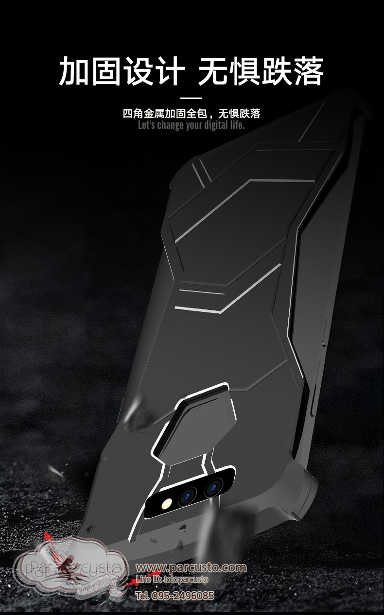 เคสโลหะ Xiaomi Black Shark [Black Panther Design] จาก Callrun [Pre-order]