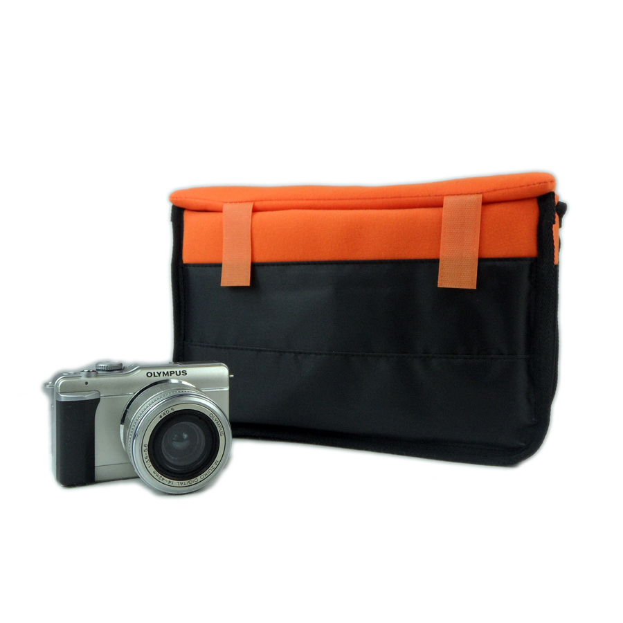 Camera Case Insert ตัวกันกระแทกด้านในกระเป๋ากล้อง DSLR Mirrorless รุ่นฝาปิดบน Two tone