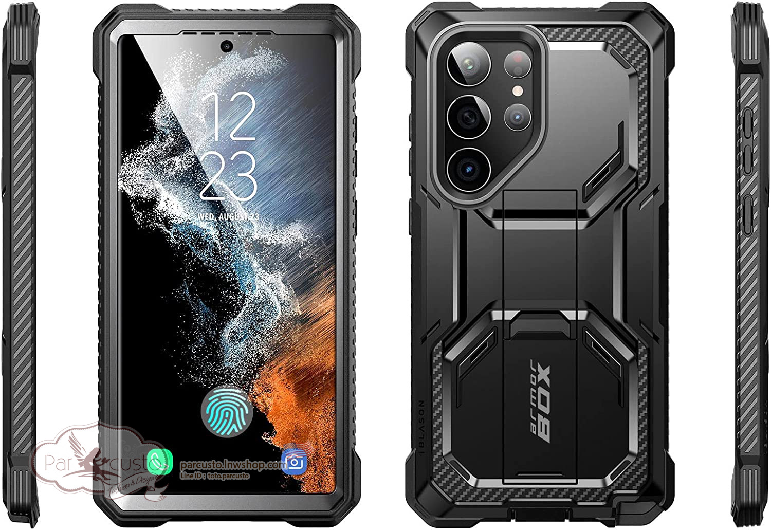 เคสกันกระแทก Samsung Galaxy S23 Ultra [Armorbox] จาก i-Blason [Pre-order USA]