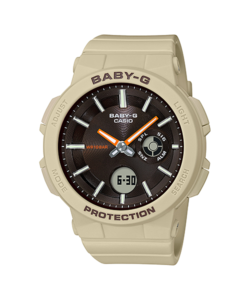 นาฬิกา Casio Baby-G Neon Illuminator Special model BGA-255 Wonderer series รุ่น BGA-255-5A ของแท้ รับประกัน1ปี