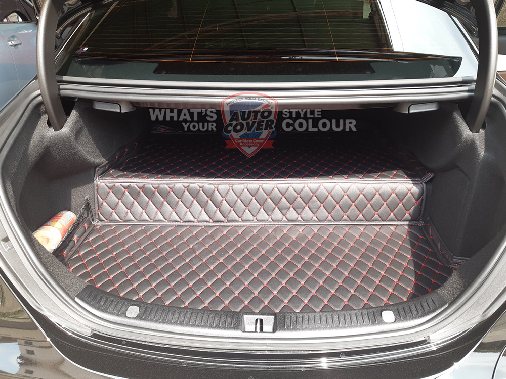 พรมท้ายสัมภาระเข้ารูป 6 D รถ MERCEDES BENZ E CLASS รหัสตัวถัง W214 พรมฝากระโปรงท้ายรถจำนวน 1 ชิ้น