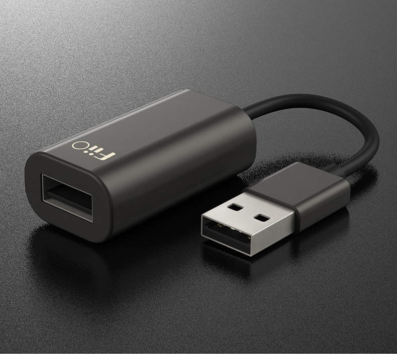 FiiO LA-UA1 สายกรองสัญญาณลด noise จากการชาร์จและภาคจ่ายไฟ สำหรับอุปกรณ์ USB ไม่รองรับการเชื่อมต่อและส่งข้อมูล