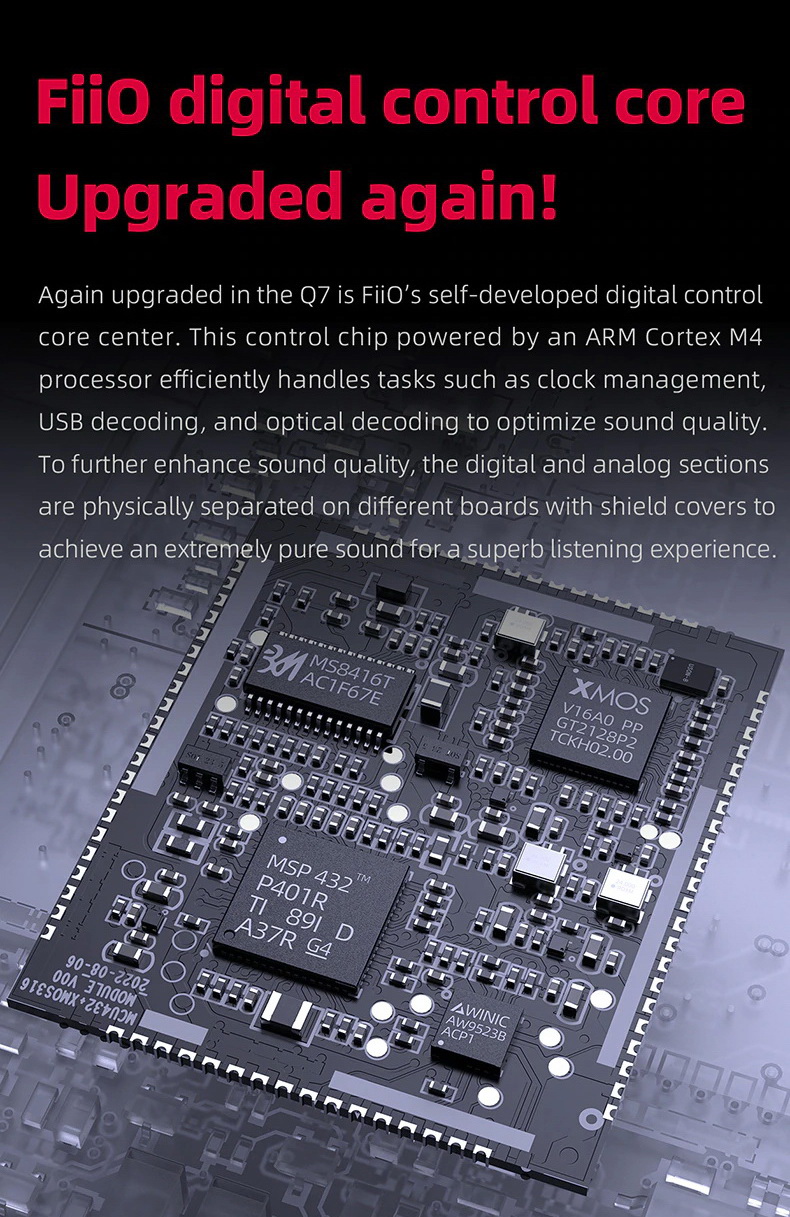 FiiO Q7 Bluetooth DAC/AMP พกพา ระดับเรือธง รองรับ Dual Hi-Res ประกันศูนย์ไทย