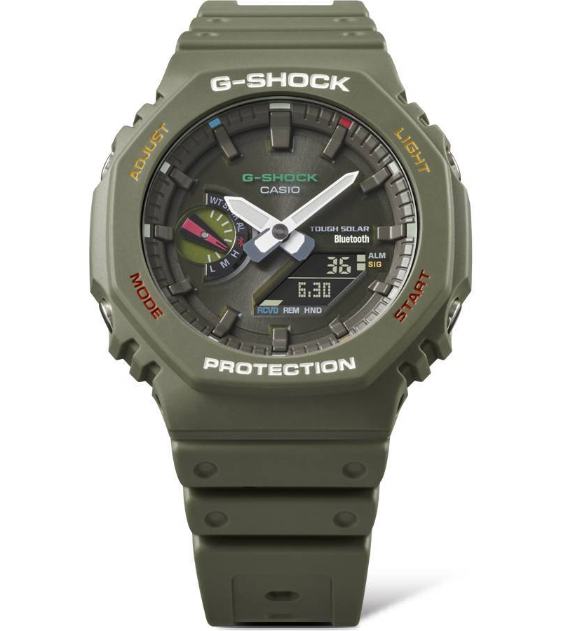 นาฬิกา Casio G-Shock ANALOG-DIGITAL GA-B2100FC Fancy Color รุ่น GA-B2100FC-3A ของแท้ รับประกัน1ปี