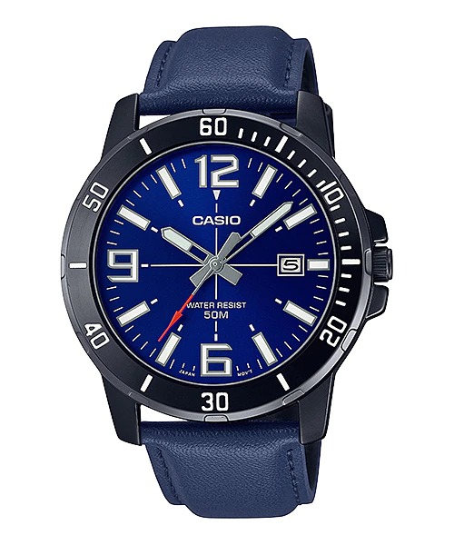 นาฬิกา Casio STANDARD Analog-Men' รุ่น MTP-VD01BL-2BV ของแท้ รับประกัน1ปี