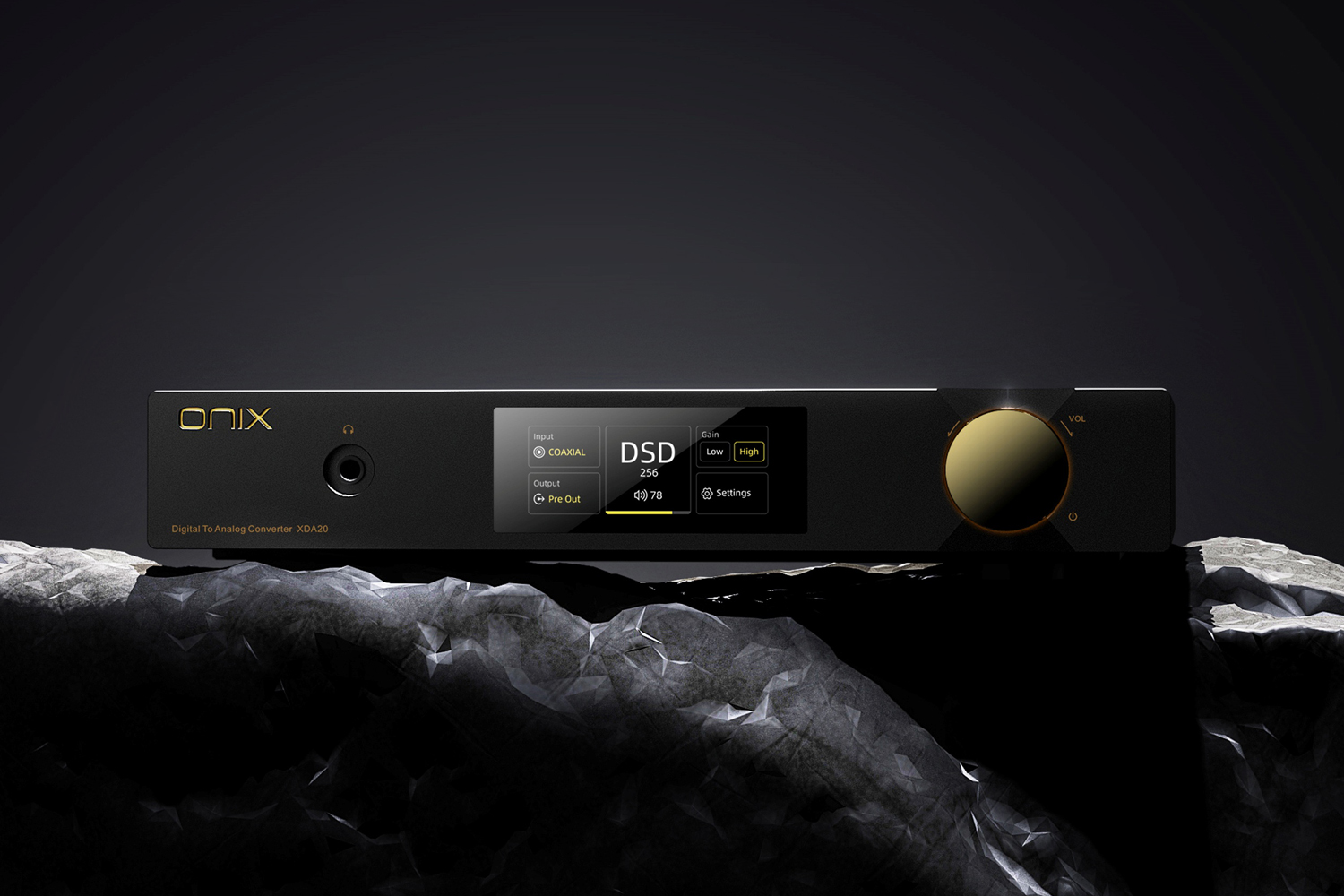 ONIX Zenith XDA20 DAC/AMP ตั้งโต๊ะระดับเรือธง ชิป DAC ESS ES9039PRO x2 ประกันศูนย์ไทย