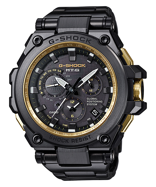 นาฬิกา Casio G-SHOCK Premium model MT-G series GPS Hybrid WaveCeptor รุ่น MTG-G1000GB-1A "Made in Japan" ของแท้ รับประกัน1ปี