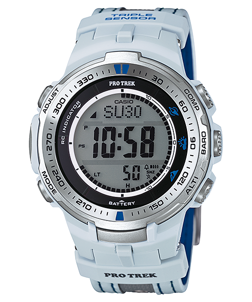 นาฬิกา คาสิโอ Casio PRO TREK รุ่น PRW-3000G-7 (ชุดเซ็ต แถมสาย) ของแท้ รับประกัน1ปี