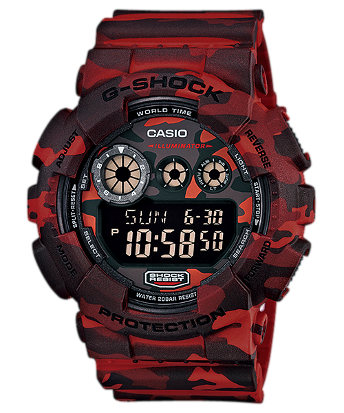 นาฬิกา คาสิโอ Casio G-Shock Limited model รุ่น GD-120CM-4 ของแท้ รับประกัน1ปี