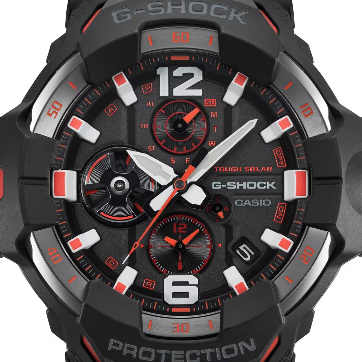 นาฬิกา Casio G-SHOCK นักบิน GRAVITYMASTER BLUETOOTH GR-B300 series รุ่น GR-B300-1A4 ของแท้ รับประกัน1ปี