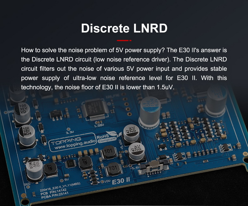Topping E30ii DAC ตั้งโต๊ะชิป AK4493S x2 ประกันศูนย์ไทย